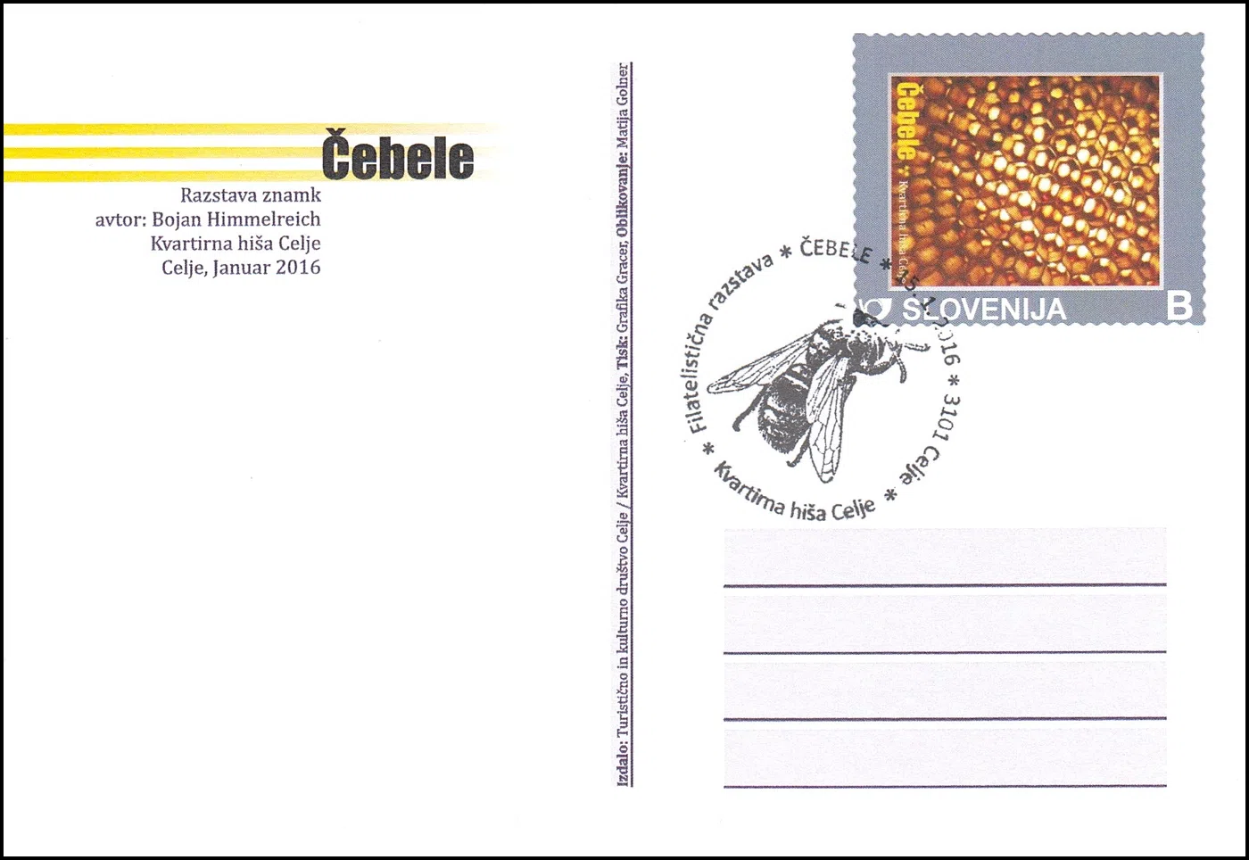 FILATELISTIČNA RAZSTAVA " ČEBELE "